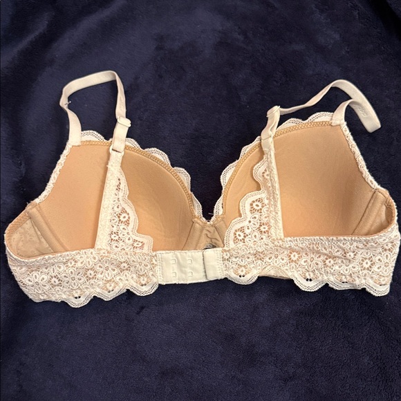 Aerie Cream Lace Bra - Picture 2 of 7